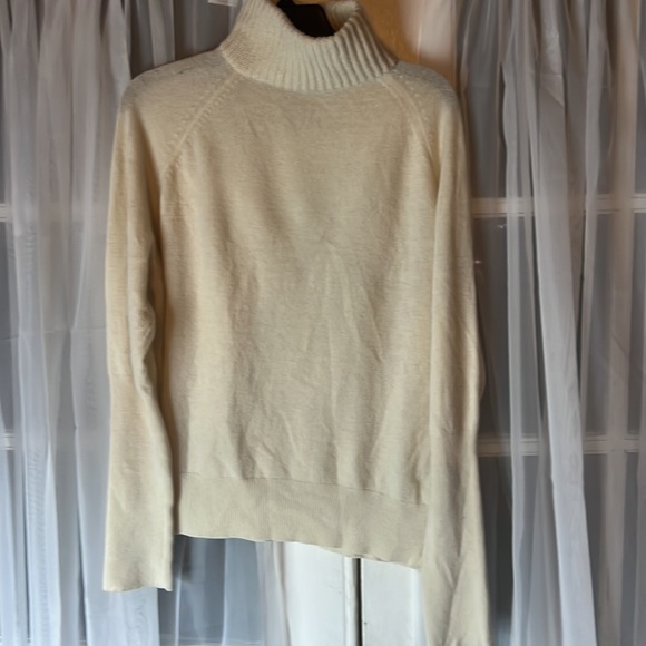 Envelope 1976 Wool Cashmere Blend Sweater Mock Neck Women’s Size 42 US Large - Picture 2 of 6